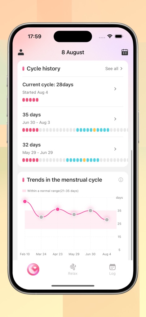 NyxFlow - AI Menstrual Tracker - Health & Fitness App | MWM