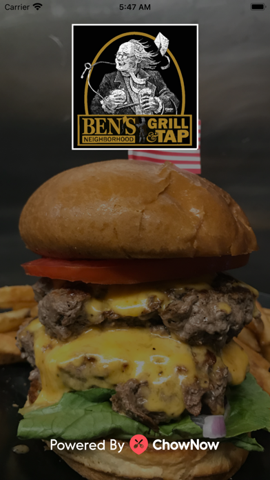 Ben's Neighborhood Grill Screenshot 1 - AppWisp.com Ben's Neighborhood Grill Screenshot 1 - AppWisp.com