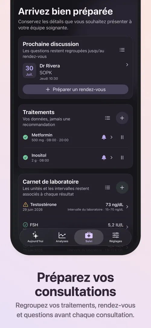 Cystra sur iPhone : capture d’écran 5 sur 7
