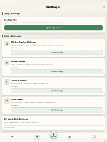 Bible Roots iPad screenshot