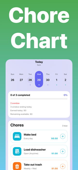 Chores Tracker+ Screenshot 5 of 7