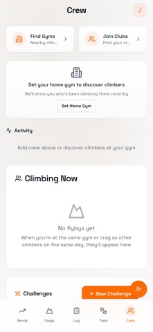 SendIt Crux: Climbing Tracker screenshot