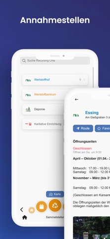 Landkreis Kelheim Abfall-App iPhone screenshot