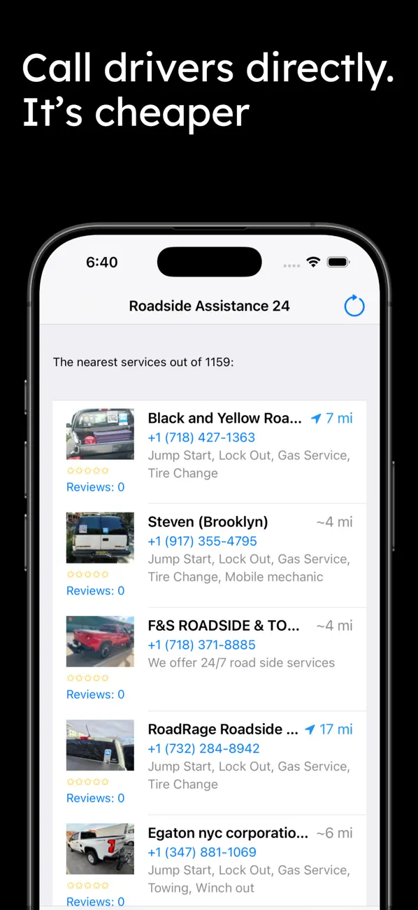 Screenshot #2 pour Tovak: Roadside Assistance 24