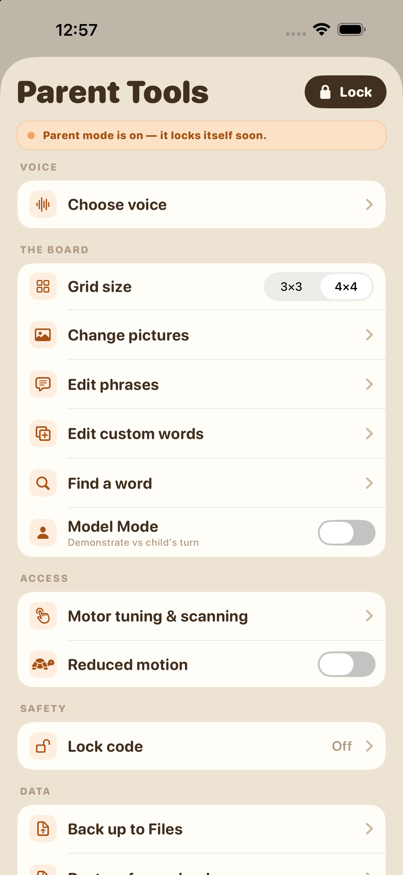 Mela AAC screenshot 7