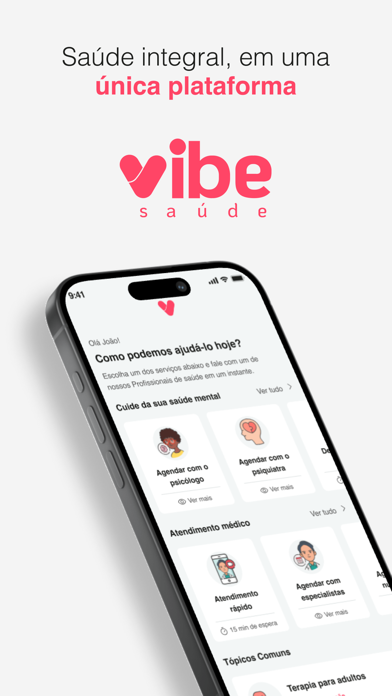 Vibe Saúde Screenshot