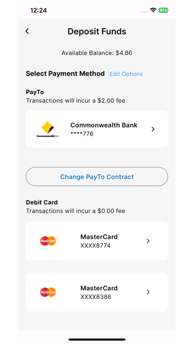 Societie Group eWallet Screenshot