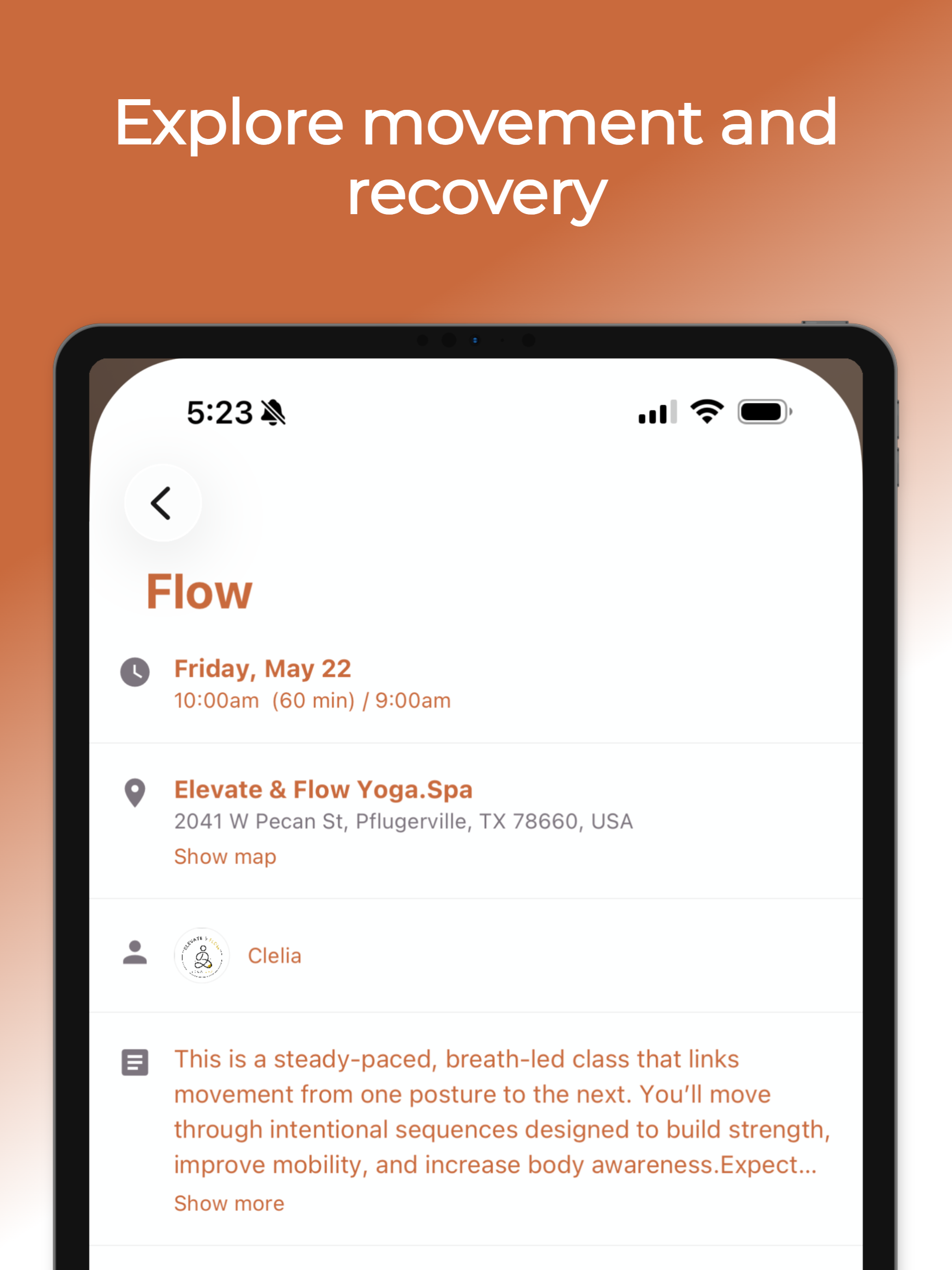 Elevate & Flow