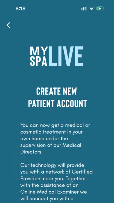 MySpaLive iPhone screenshot 1 - Health & Fitness app