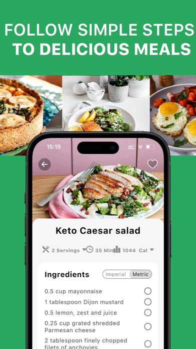 Keto Diet Tracker-Carb Counter iPhone screenshot 5 - Health & Fitness app