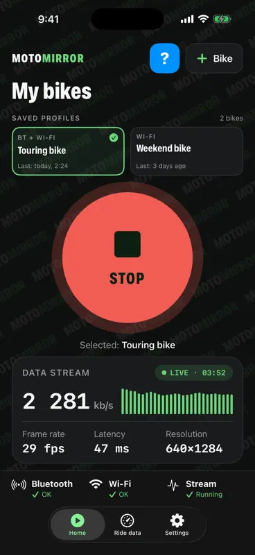 MotoMirror – Bike Dash screenshot 1 of 4