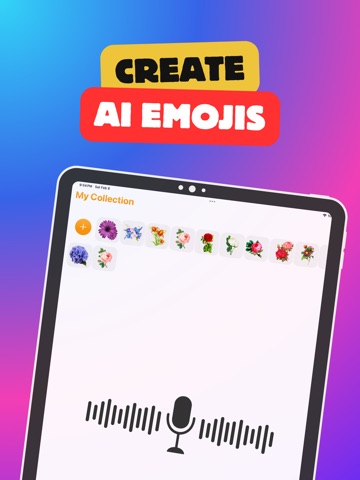 AI Emoji Creator: Make Sticker iPad screenshot