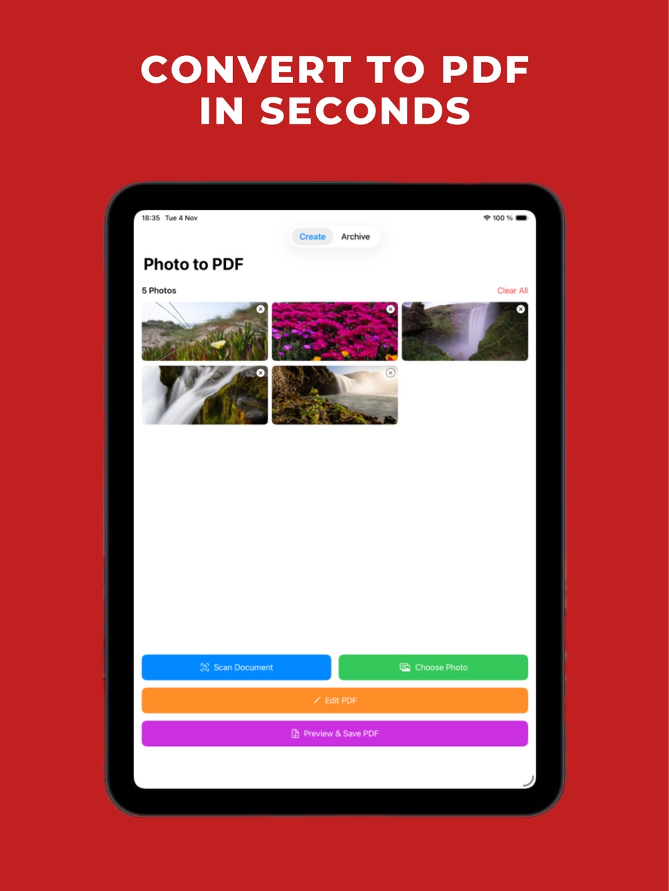 iPad screenshot