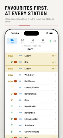 TrainTime: Swiss Departures screenshot