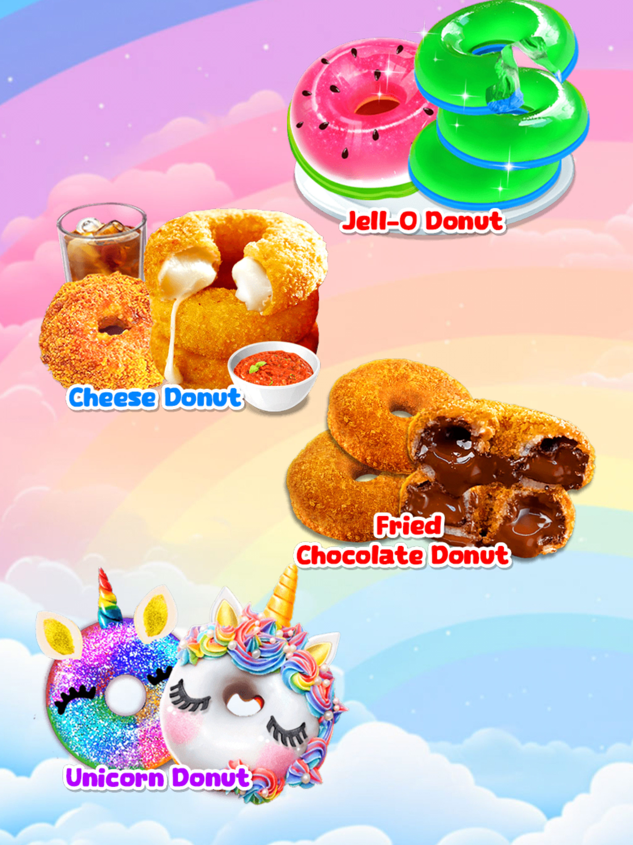 Unicorn Donut