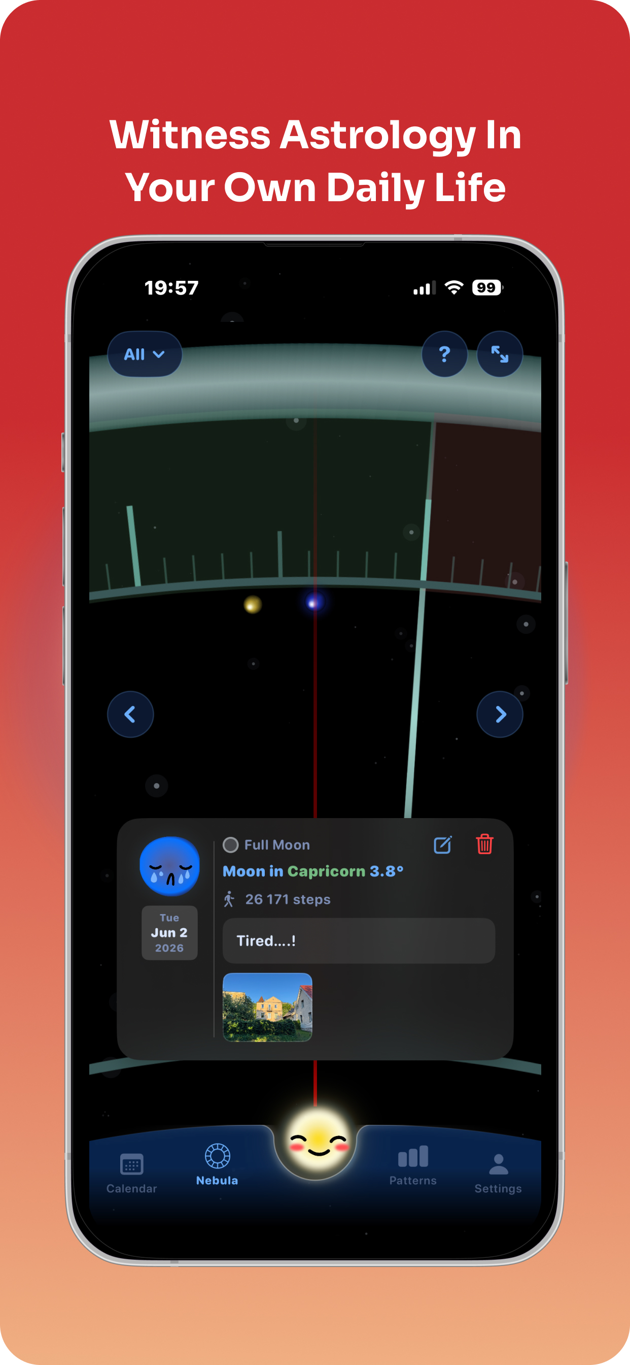 LunarLog: Moon & Mood Tracker screenshot 3