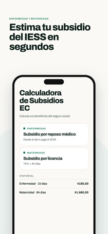 Calculadora Laboral EC Screenshot 2 of 5
