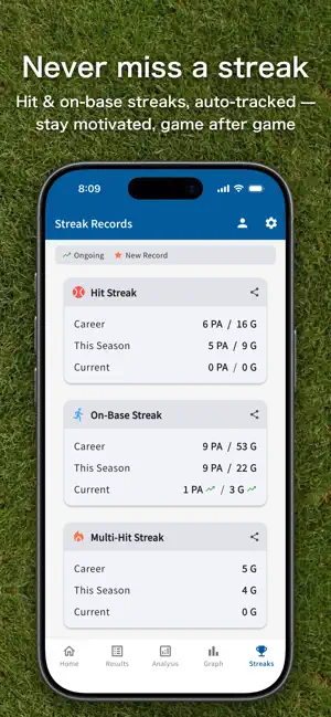 Batting STATS Manager screenshot 4