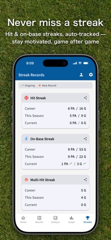 Batting STATS Manager Screenshot 4 of 8