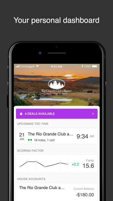 RGC Golf App screenshot