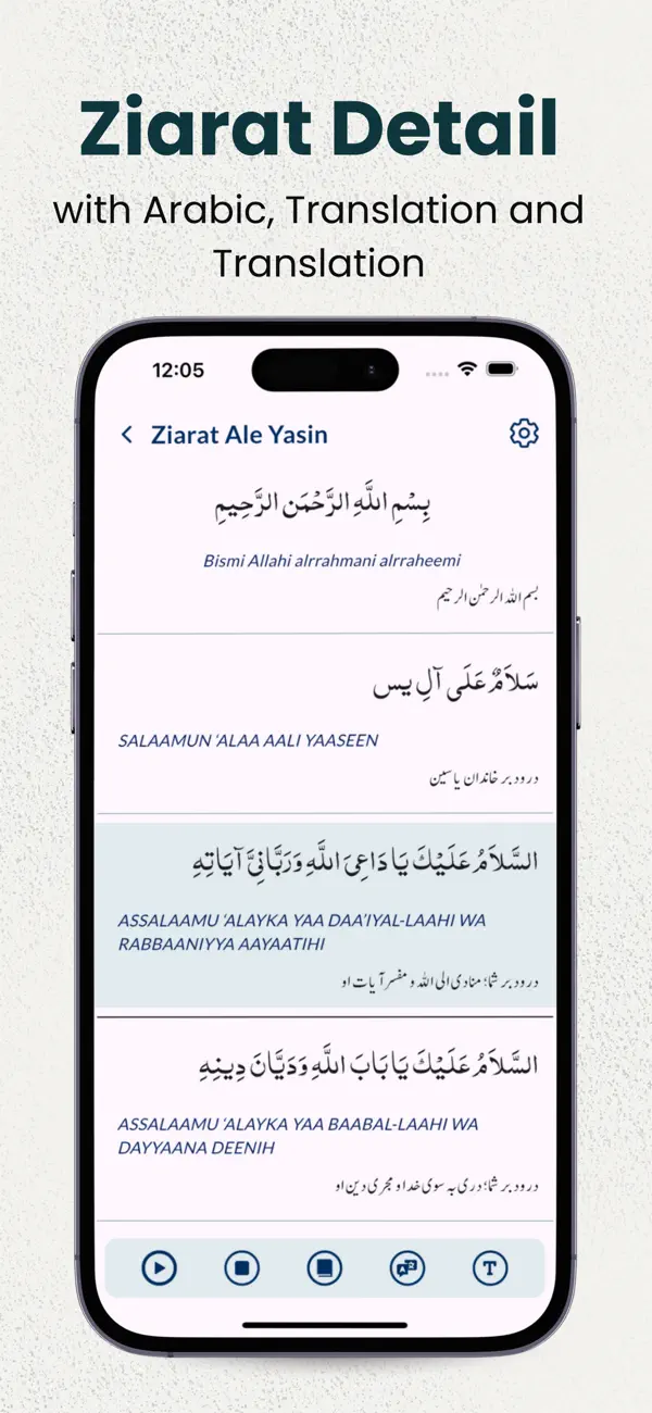 Screenshot #1 pour Ziarat Aleyasin With Audios