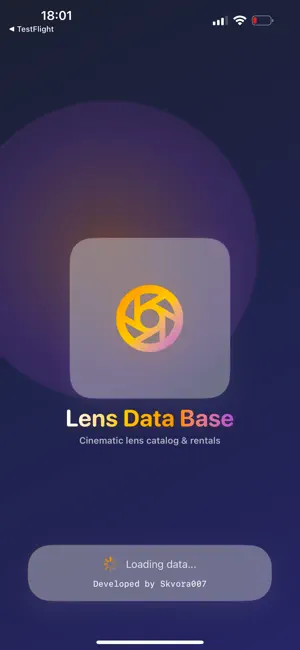 LensDataBase screenshot 1