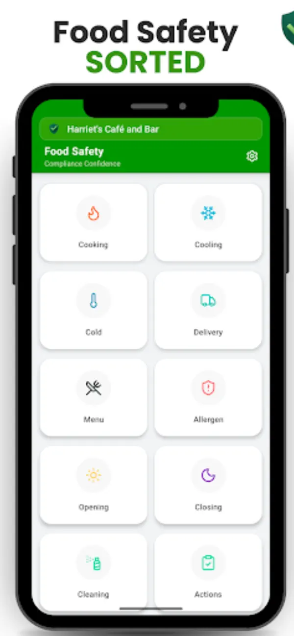 Screenshot #1 pour Food Safety App – HACCP