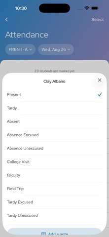 FACTS Staff App Screenshot 3 of 3