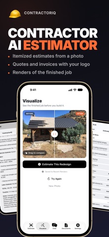 Screenshot 1 of Contractor IQ: Construction AI App