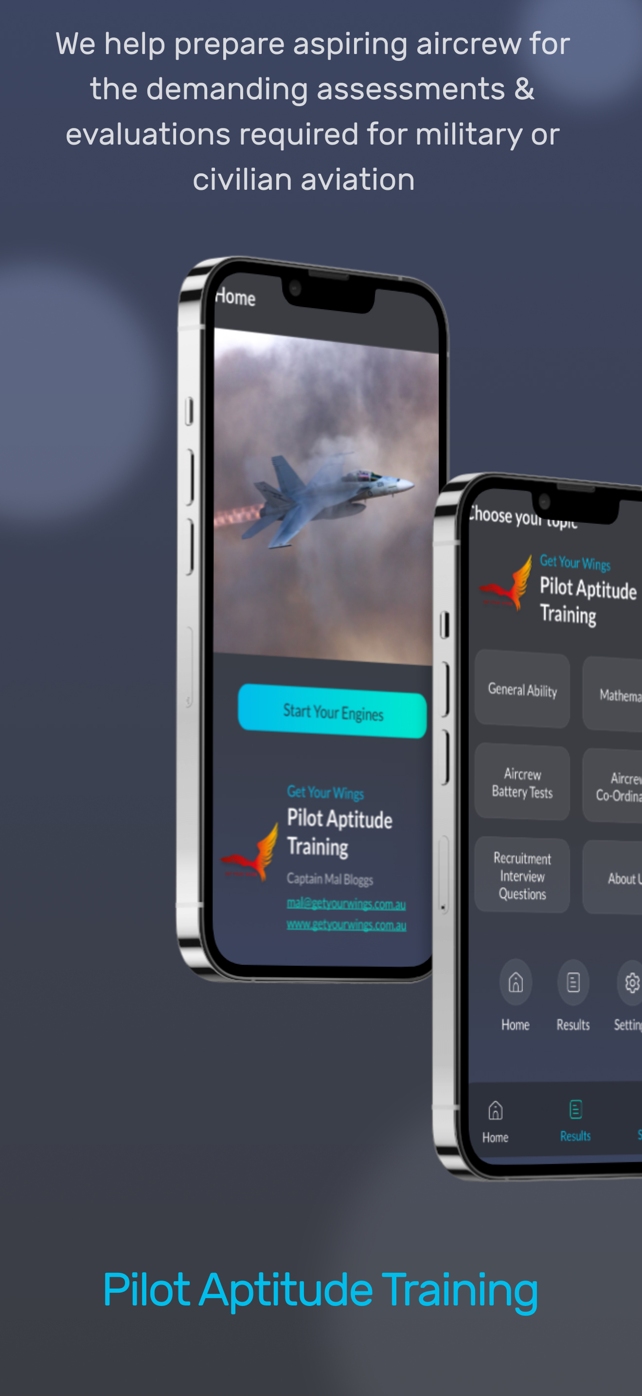 Pilot Aptitude Training