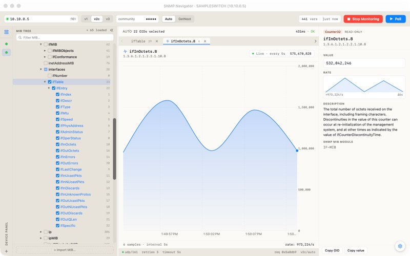 SNMP Navigator screenshot