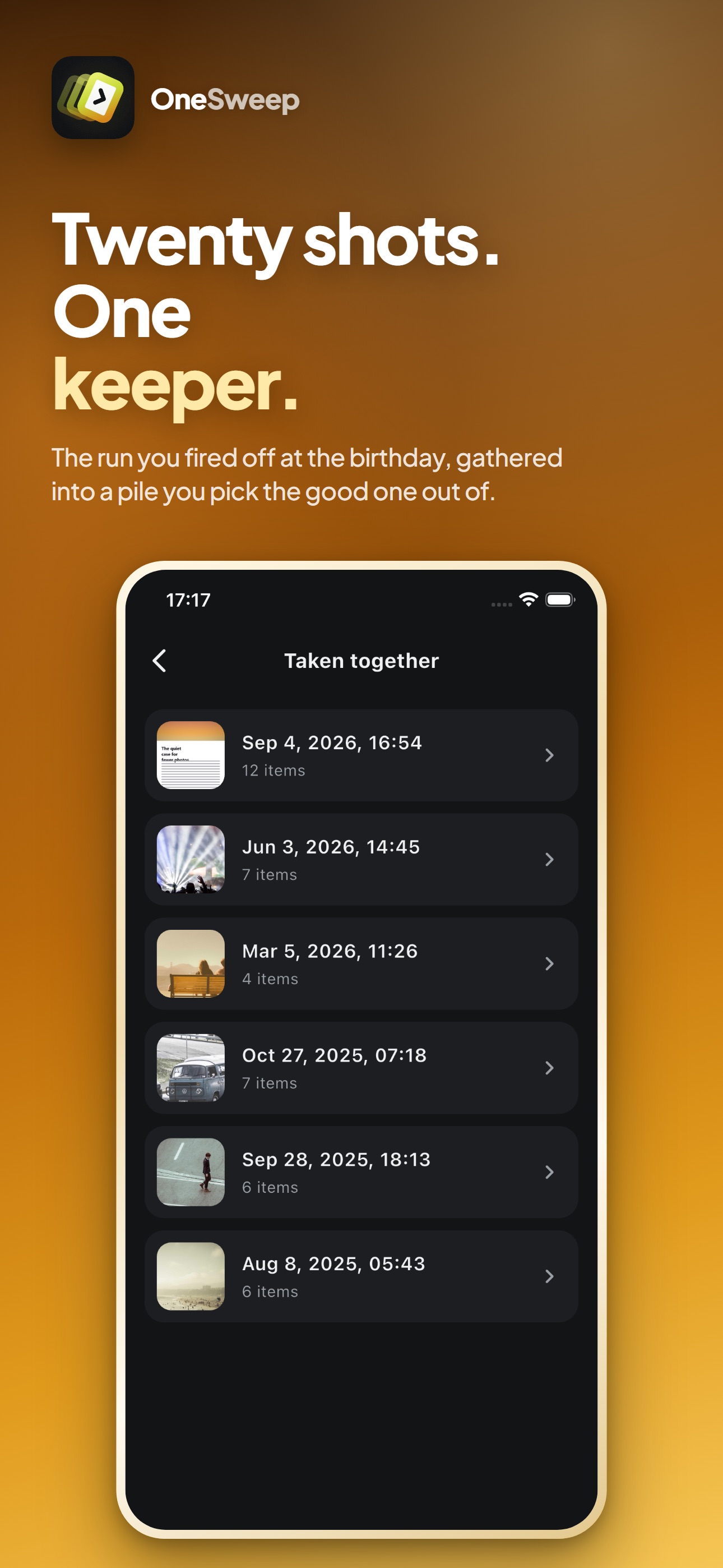 Screenshot 6 of OneSweep: Camera Roll Cleaner