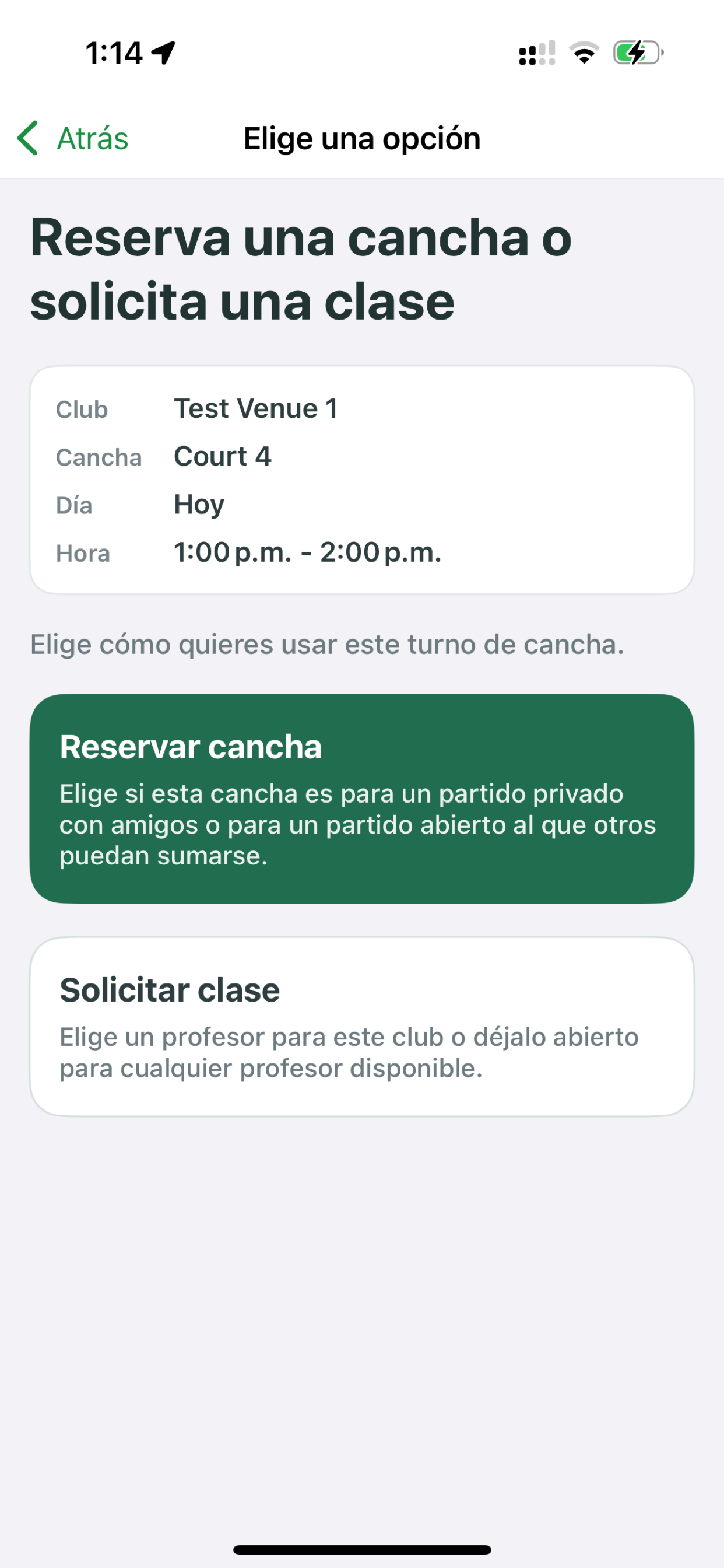 PlayPadelApp screenshot 4