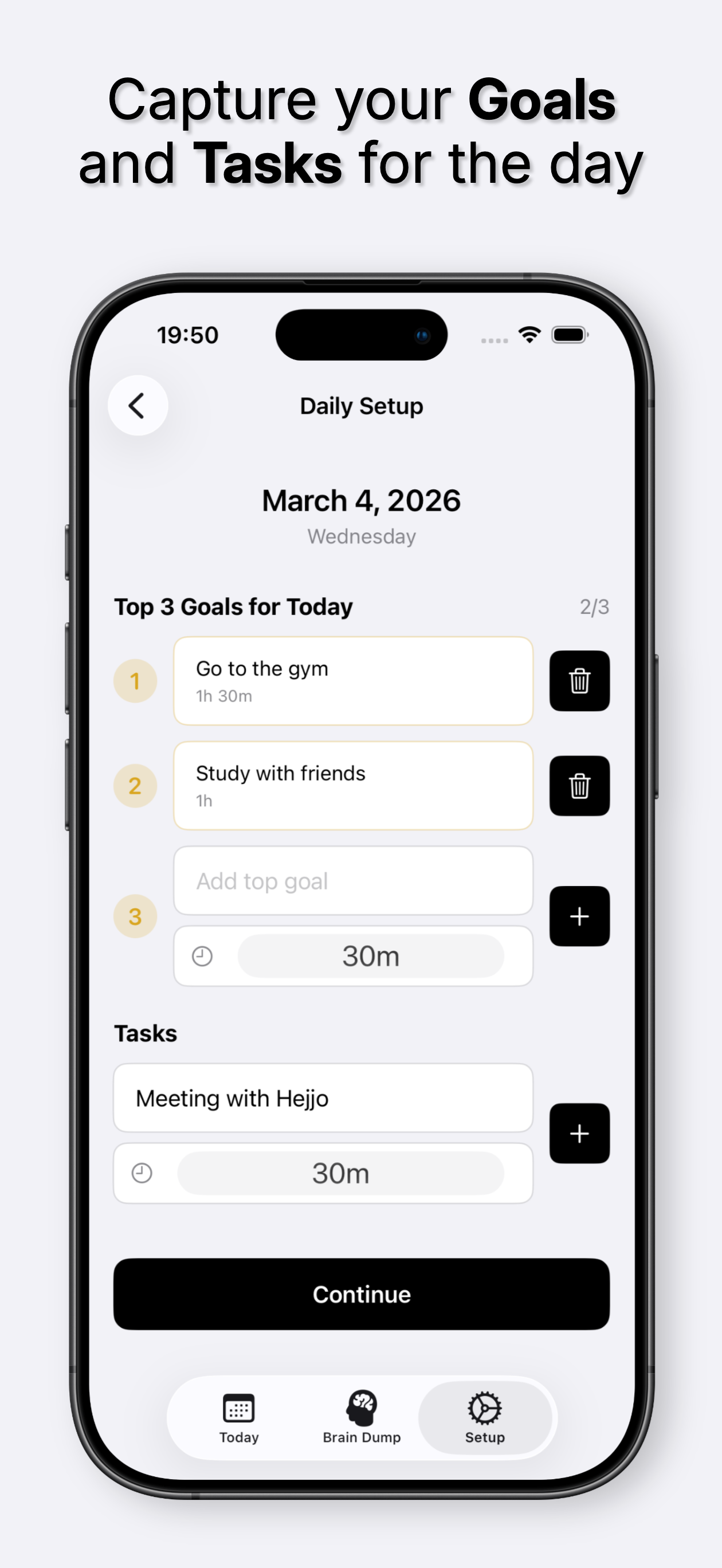 TimeBox - Plan and Execute