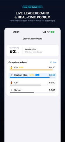 Pace - Social Step Battles screenshot 2