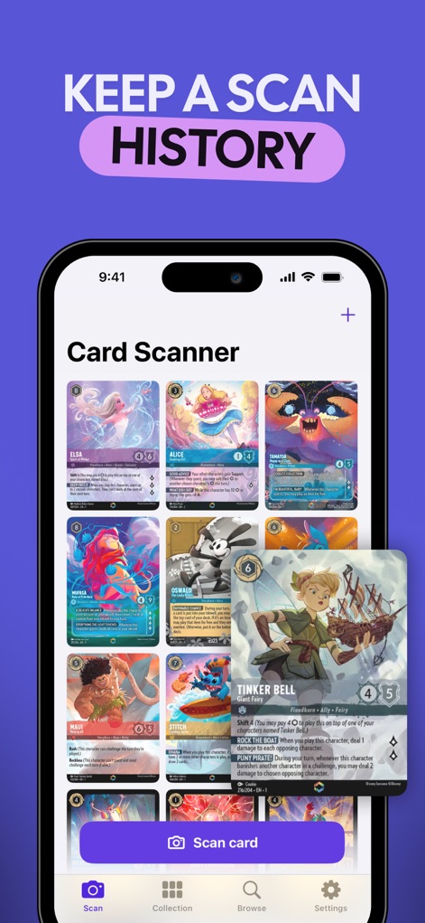 TCG Card Scanner for Lorcana - Reference App | MWM