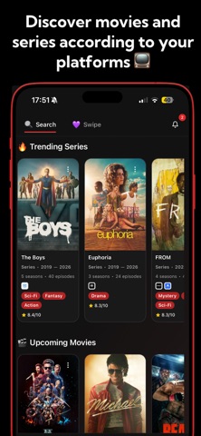 Match and Watch Screenshot 1 of 4