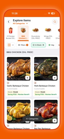 O’Chicken iPhone screenshot 2