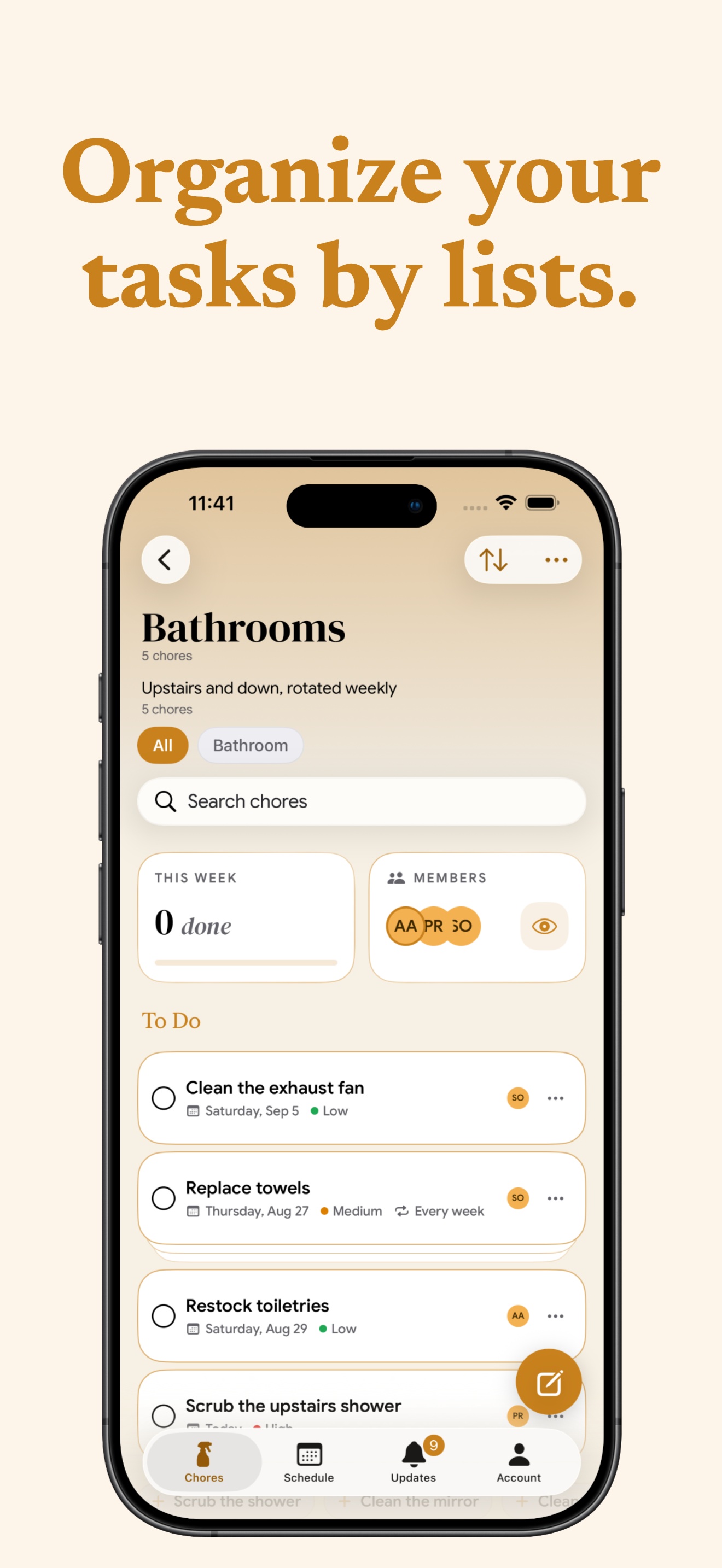 Spruce Up - Chore Manager screenshot 2