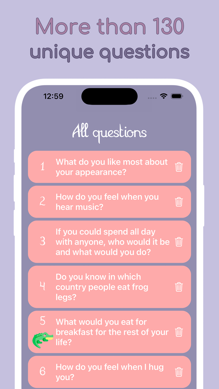Ask Your Child Questions Game