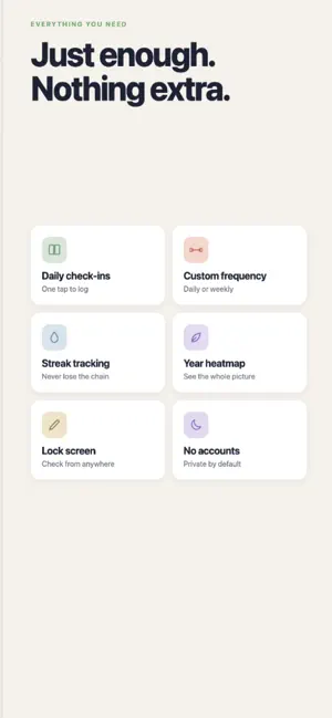 Blossom Habit Tracker (Fern) screenshot 4
