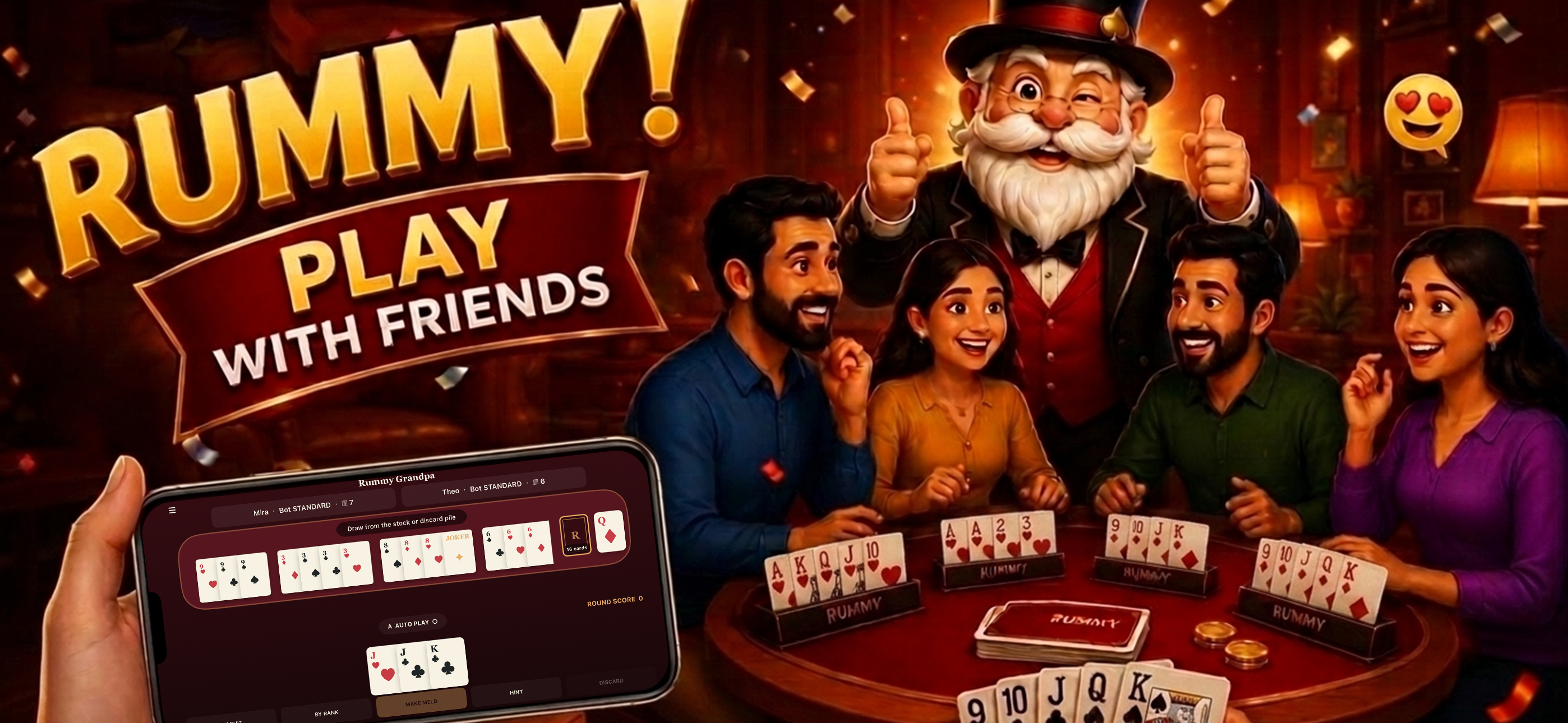 Rummy Grandpa screenshot 3