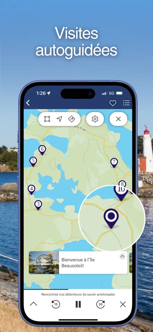 Screenshot #3 pour Application Parcs Canada