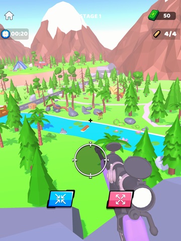 Magical Bullet - Sniper Puzzle iPad screenshot