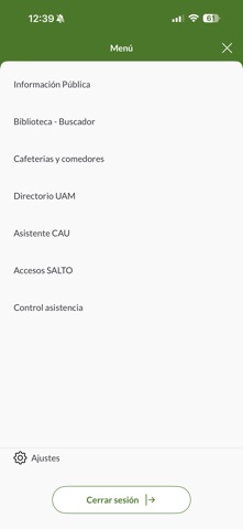 UAM App iPhone screenshot