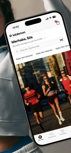 Lululemon Türkiye iPhone Ekran Görüntüsü 2