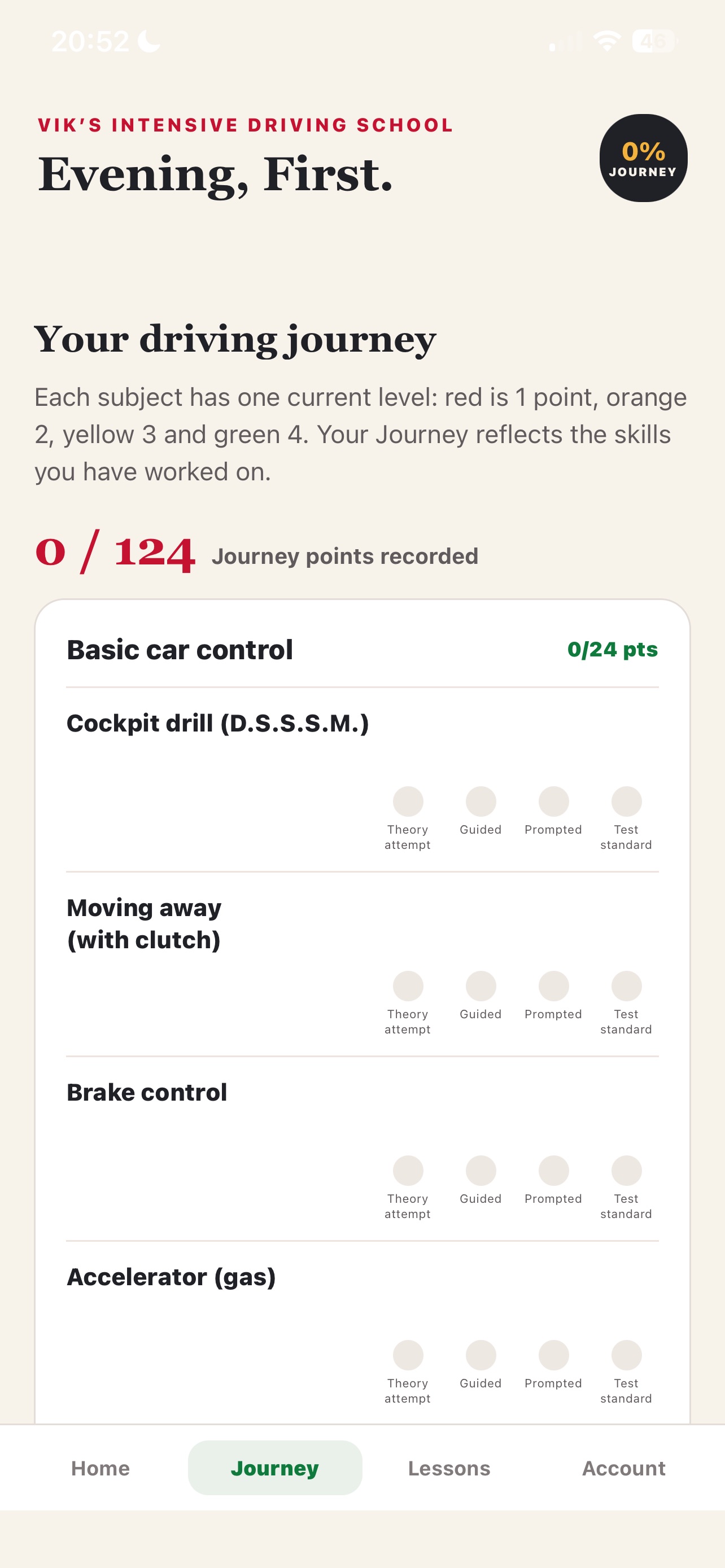 Screenshot 2 of Vik’s Intensive Driving School