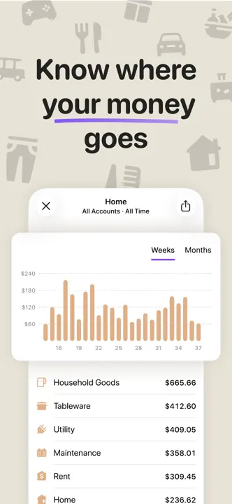 Spending Tracker - Money Flow: Screenshot 2 von 6