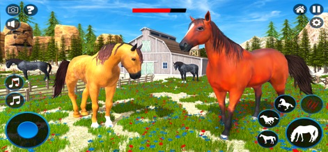 Wild Horse Games Survival Sim - wild-horse-survival-sim-gameplay