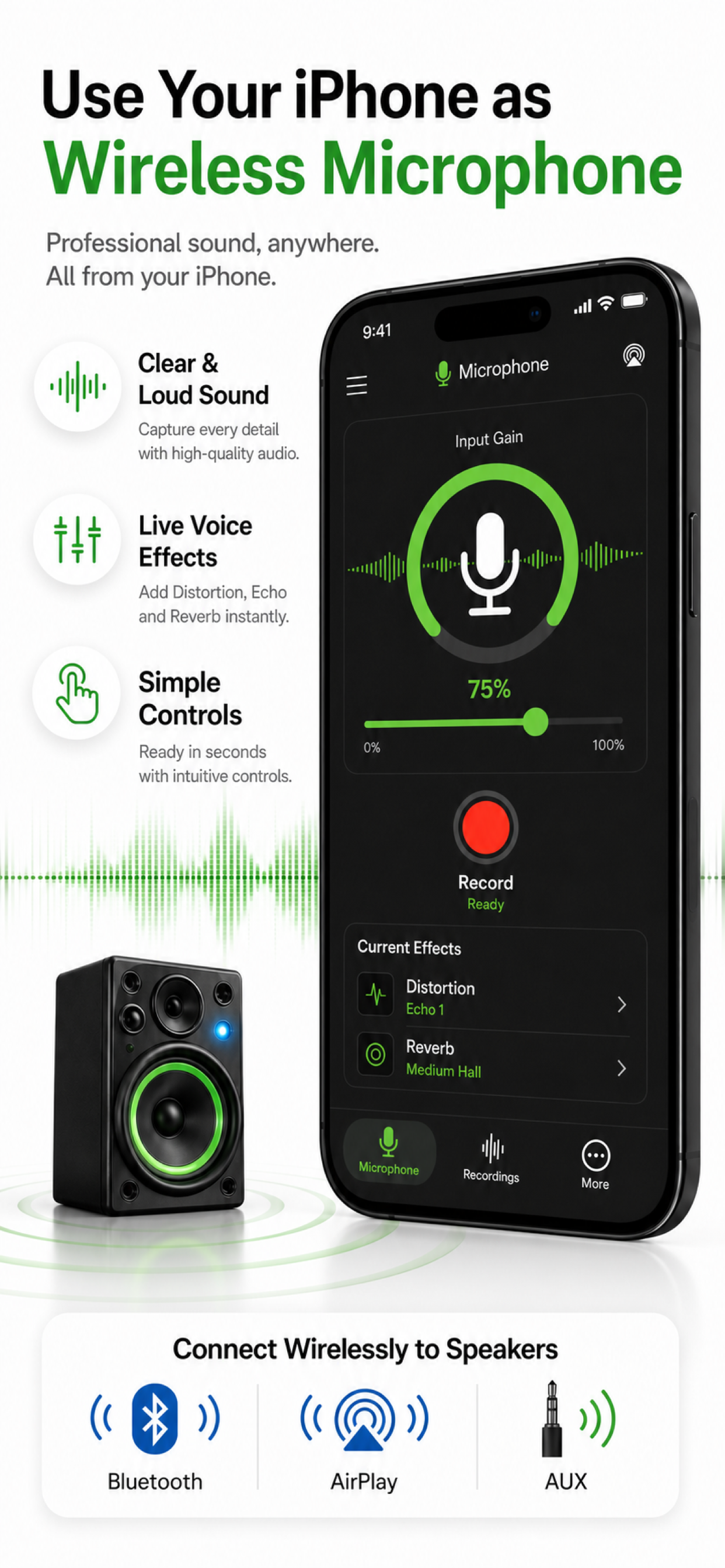 Live Mic - Voice Changer screenshot 2